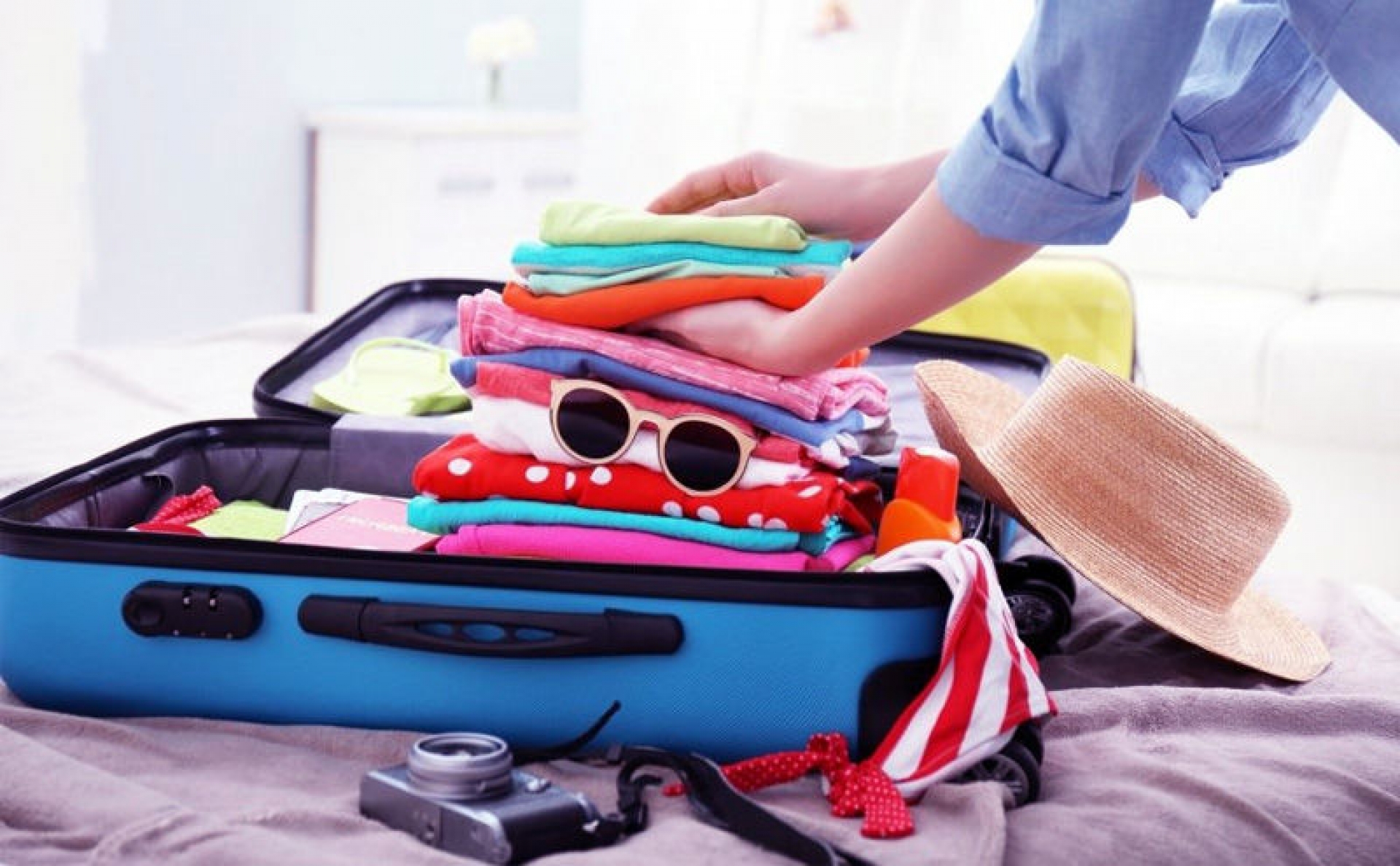 Cómo organizar tu maleta en vacaciones