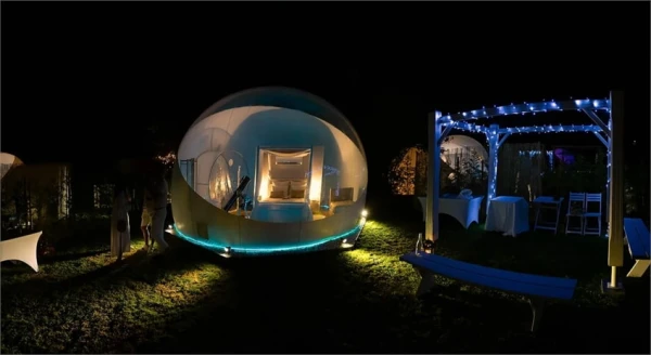 Dormir bajo las estrellas en un glamping único en Sanxenxo