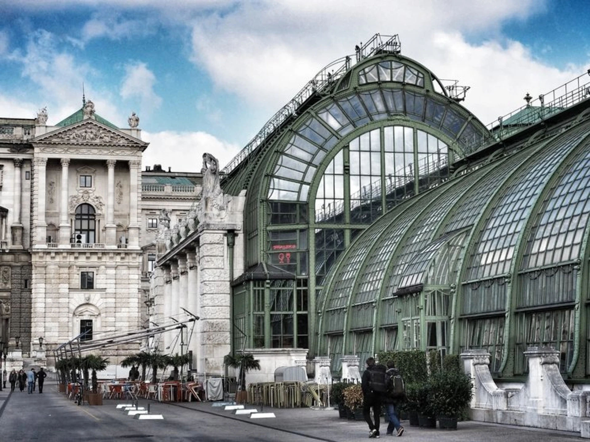 Escena de amor en Viena